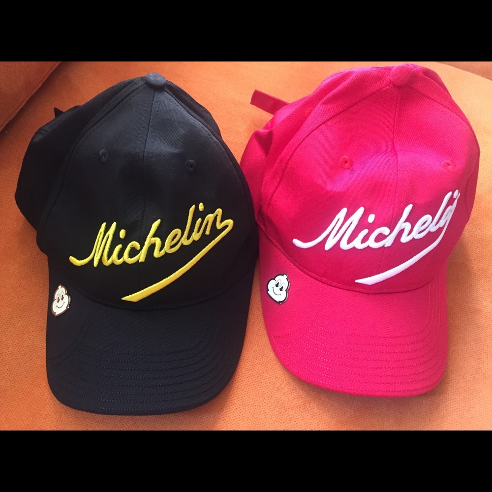 Pair of NEW cap with cute pin on the side